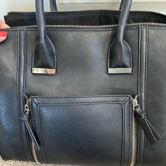 Forever 21 black tote bag - Picture 7 of 7